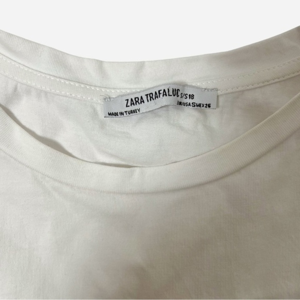 ZARA Trafaluc Collection | “Super boss” | Short Sleeve T-Shirt | Small - Picture 6 of 6
